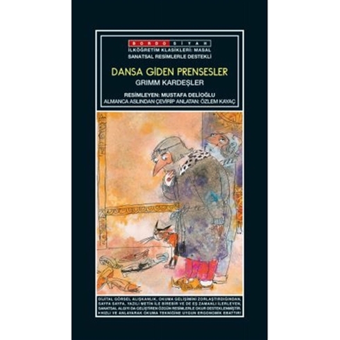 Sanatsal Resimli Dansa Giden Prensesler Grimm Kardeşler