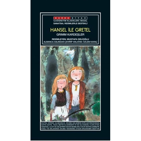 Sanatsal Resimli Hansel Ile Gretel Grimm Kardeşler