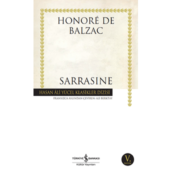 Sarrasine - Hasan Ali Yücel Klasikleri Honore De Balzac