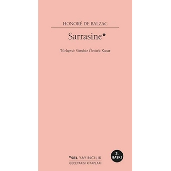 Sarrasine Honore De Balzac