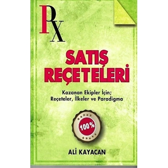 Satış Reçeteleri - Ali Kayacan