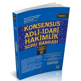 Savaş Yayınları Konsensus Adli Idari Hakimlik Ceza Hukuku Cmk Soru Bankası Modül 4 Olcay Aslan