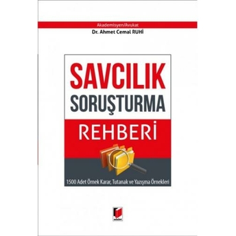 Savcılık Soruşturma Rehberi Ahmet Cemal Ruhi