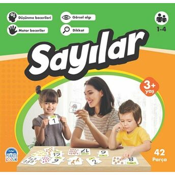 Sayılar - Eğitici Yapboz (3 Yaş) Kolektif