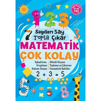 Sayılar Say Topla Çıkar Matematik Çok Kolay Tuba Öztürk