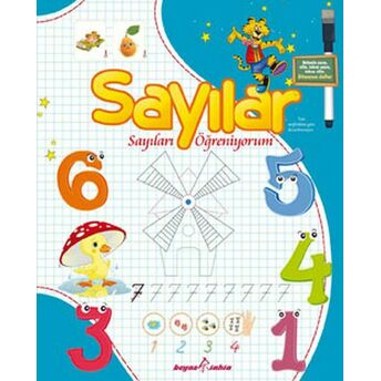 Sayılar - Sayıları Öğreniyorum (Cd-Rom Ve Kalem Hediyeli) Kolektif