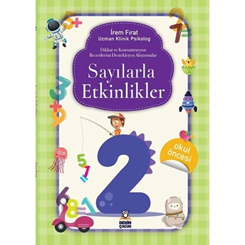 Sayilarla Etkinlikler 2 (3-6 Yaş)