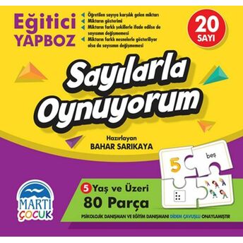 Sayılarla Oynuyorum - Eğitici Yapboz Kolektif