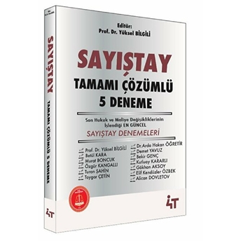 Sayıştay Tamamı Çözümlü 5 Deneme Alican Dovletov