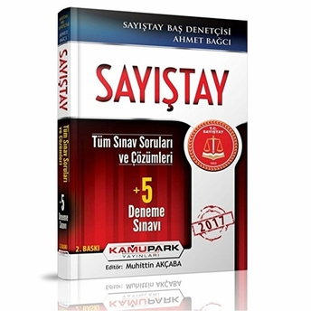 Sayıştay Tüm Sınav Sorular Ve Çözümleri 5 Deneme Ahmet Bağcı