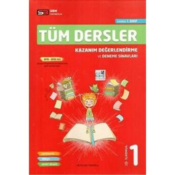 Sbm 1. Sınıf Tüm Dersler Kazanım Değerlendirme Ve Deneme Sınavları (Yeni) Kolektif