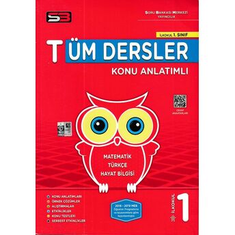 Sbm 1. Sınıf Tüm Dersler Konu Ankatımlı (Yeni) Kolektif