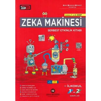 Sbm 1. Ve 2. Sınıf Zeka Makinesi Serbest Etkinlik Kitabı (Yeni) Kolektif