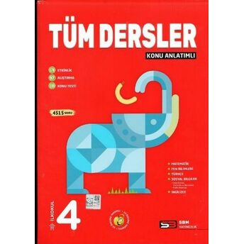 Sbm 4. Sınıf Tüm Dersler Konu Anlatımlı (Yeni) Kolektif