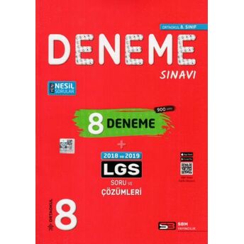 Sbm 8. Sınıf Lgs 8 Deneme Sınavı Kolektif