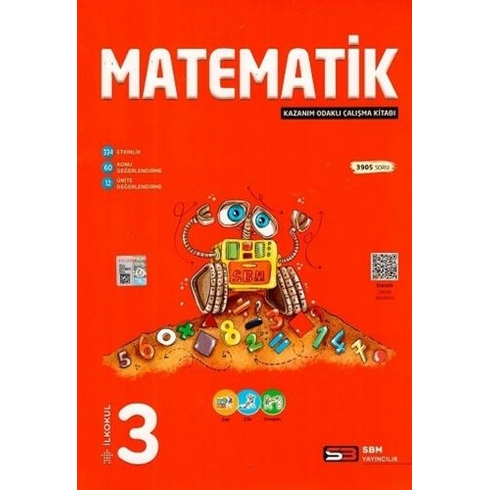 Sbm Yayınları Sbm 3.Sınıf Matematik Kazanım Odaklı Çalışma Kitabı