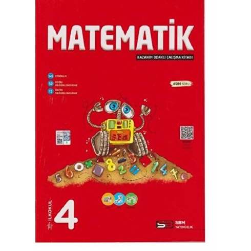 Sbm Yayınları Sbm 4.Sınıf Matematik Kazanım Odaklı Çalışma Kitabı