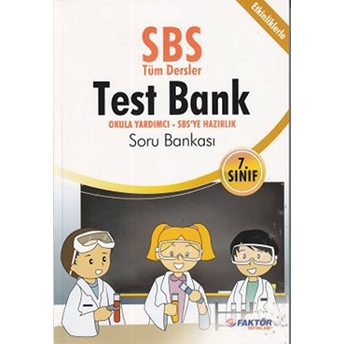 Sbs 7. Sınıf Tüm Dersler Test Bank Soru Bankası Kolektif