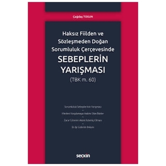 Sebeplerin Yarışması Çağdaş Tosun