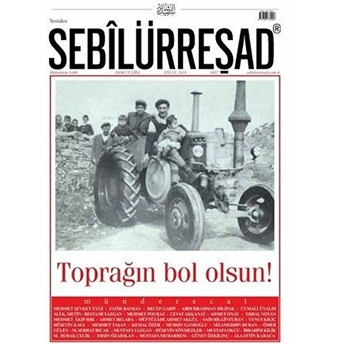 Sebilürreşad Dergisi Sayı: 1032 Eylül 2018 Kolektif