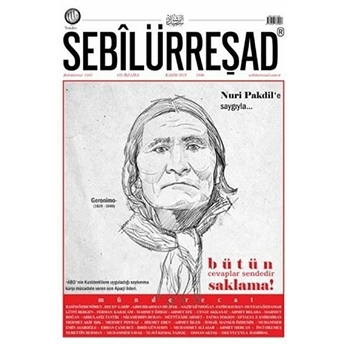 Sebilürreşad Dergisi Sayı: 1046 Kasım 2019 Kolektif