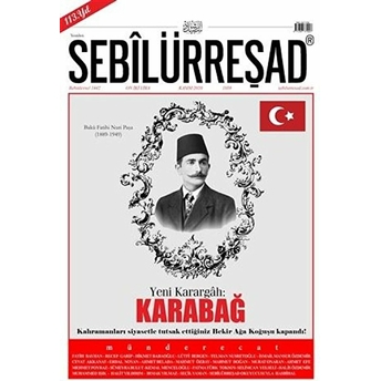 Sebilürreşad Dergisi Sayı: 1058 Kasım 2020