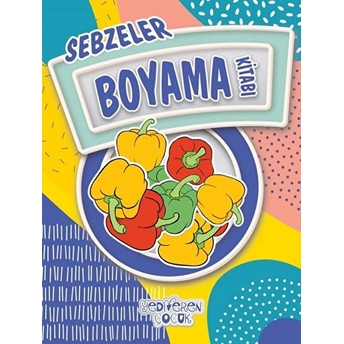 Sebzeler Boyama Kitabı Bilgenur Çorlu