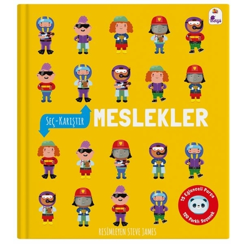 Seç – Karıştır : Meslekler (15 Eğlenceli Parça, 120 Farklı Seçenek) Steve James