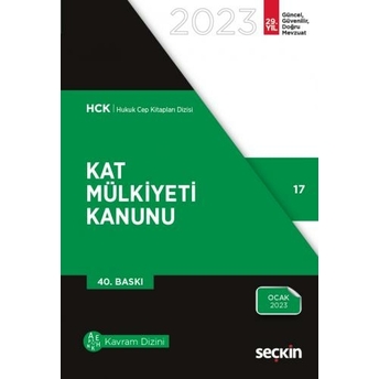 Seçkin Yayınları Kat Mülkiyeti Kanunu Remzi Özmen