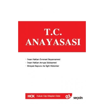 Seçkin Yayınları T.c. Anayasası Remzi Özmen