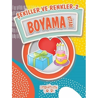 Şekiller Ve Renkler 2 Boyama Kitabı Bilgenur Çorlu