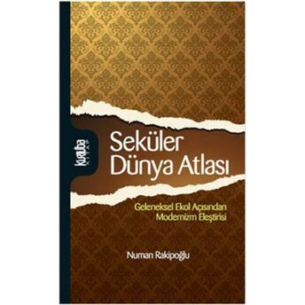 Seküler Dünya Atlası Numan Rakipoğlu