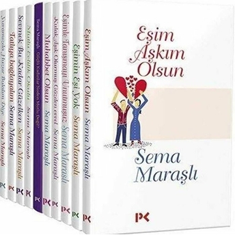 Sema Maraşlı Seti (10 Kitap) Sema Maraşlı