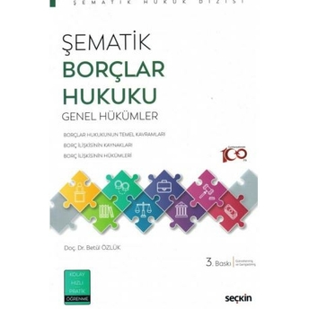 Şematik Borçlar Hukuku Genel Hükümler Betül Özlük