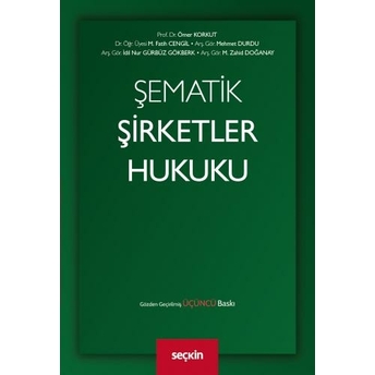 Şematik Şirketler Hukuku Ömer Korkut