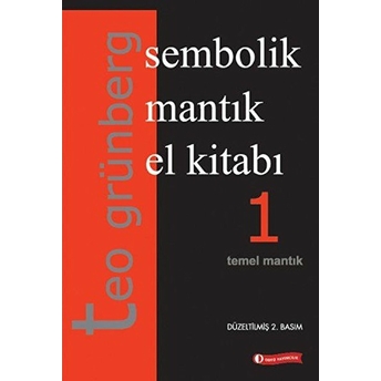 Sembolik Mantık El Kitabı 1 Teo Grünberg