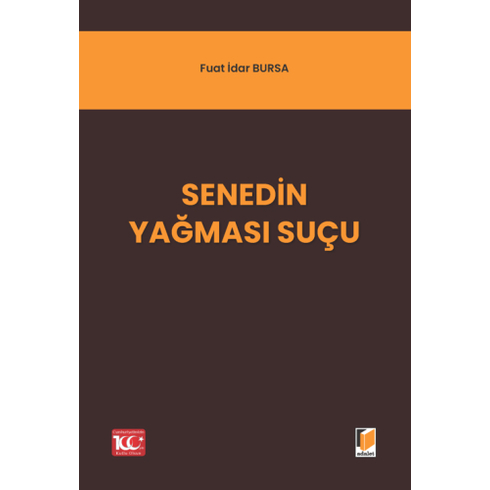 Senedin Yağması Suçu Fuat Idar Bursa