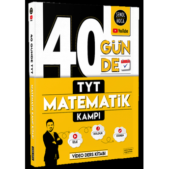 Şenol Hoca Yayınları 40 Günde Tyt Matematik Kampı Şenol Aydın