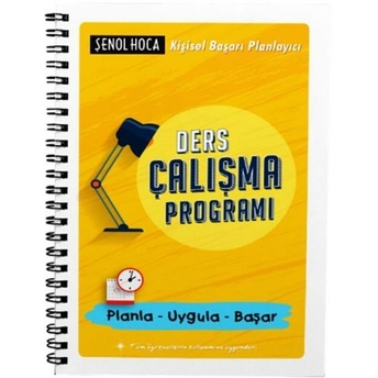 Şenol Hoca Yayınları Ders Çalışma Programı Şenol Hoca