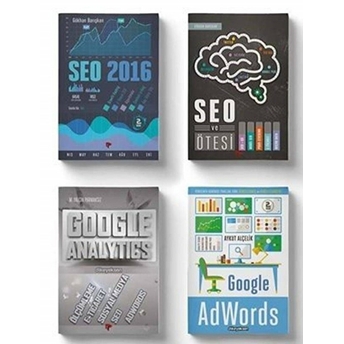 Seo Ve Google Seti (4 Kitap Takım) Aykut Alçelik