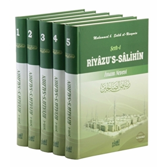 Şerh-I Riyazu'S-Salihin (5 Cilt Takım) Ciltli Ebu Zekeriyya Muhyiddin Bin Şeref En-Nevevi Ed-Dimeşki