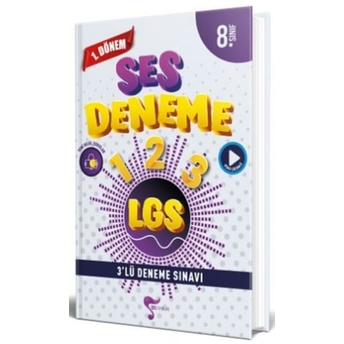 Ses Yayınları 8. Sınıf Lgs 1. Dönem 3 Lü Deneme Sınavı Özel Baskı Komisyon