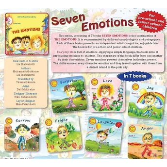 Seven Emotions 7 Books Lia Shalvashvili