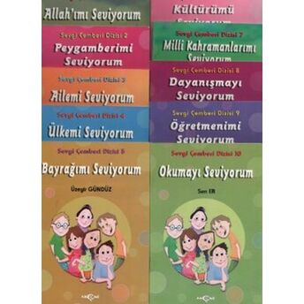 Sevgi Çemberi Dizisi (10 Kitap) Üzeyir Gündüz