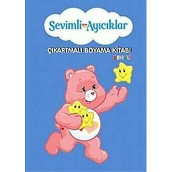 Sevimli Ayıcıklar - 1 : Çıkartmalı Boyama Kitabı Renkli Kolektif