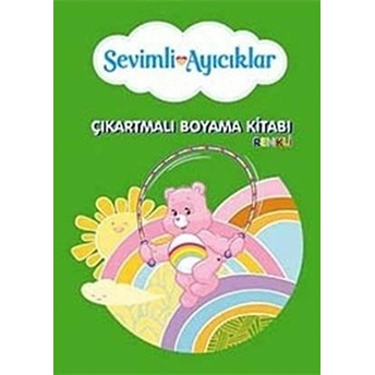 Sevimli Ayıcıklar - 4 : Çıkartmalı Boyama Kitabı Renkli Kolektif