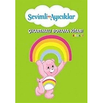 Sevimli Ayıcıklar Çıkartmalı Renkli Boyama Kitabı - 2 Kolektif