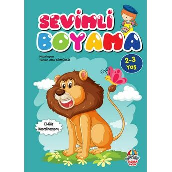 Sevimli Boyama (2-3 Yaş) Türkan Ada Kömürcü