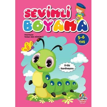 Sevimli Boyama (5-6 Yaş) Türkan Ada Kömürcü