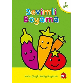 Sevimli Boyama - Kalın Çizgili Kolay Boyama Kolektif